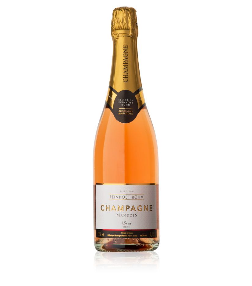 Feinkost Böhm Champagner Mandois Brut Rosé 0,75l